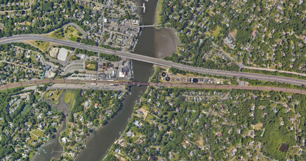 Google Earth View of Bridge Area